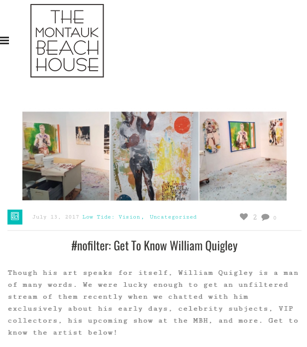 Getting to Know William Quigley